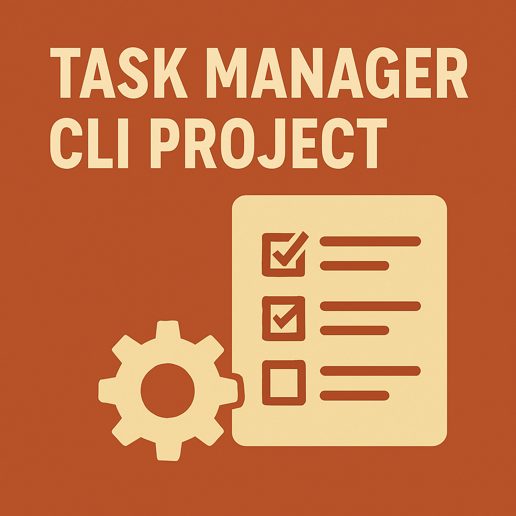 Task Manager CLI Project